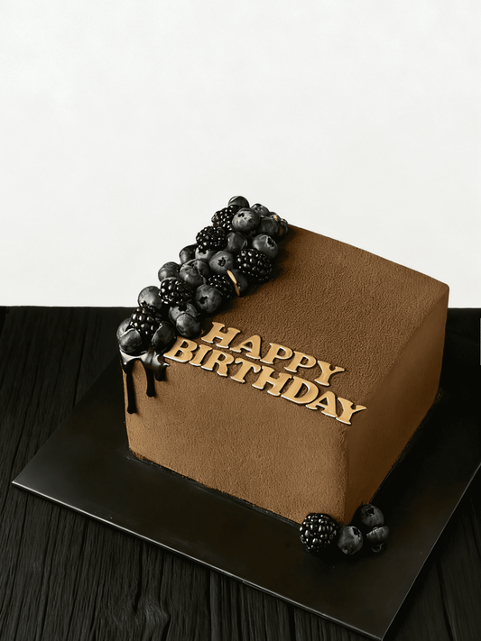 Velvet Cocoa Square Cake