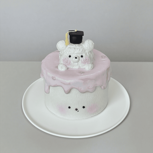 Sweet Bear Graduation Cake