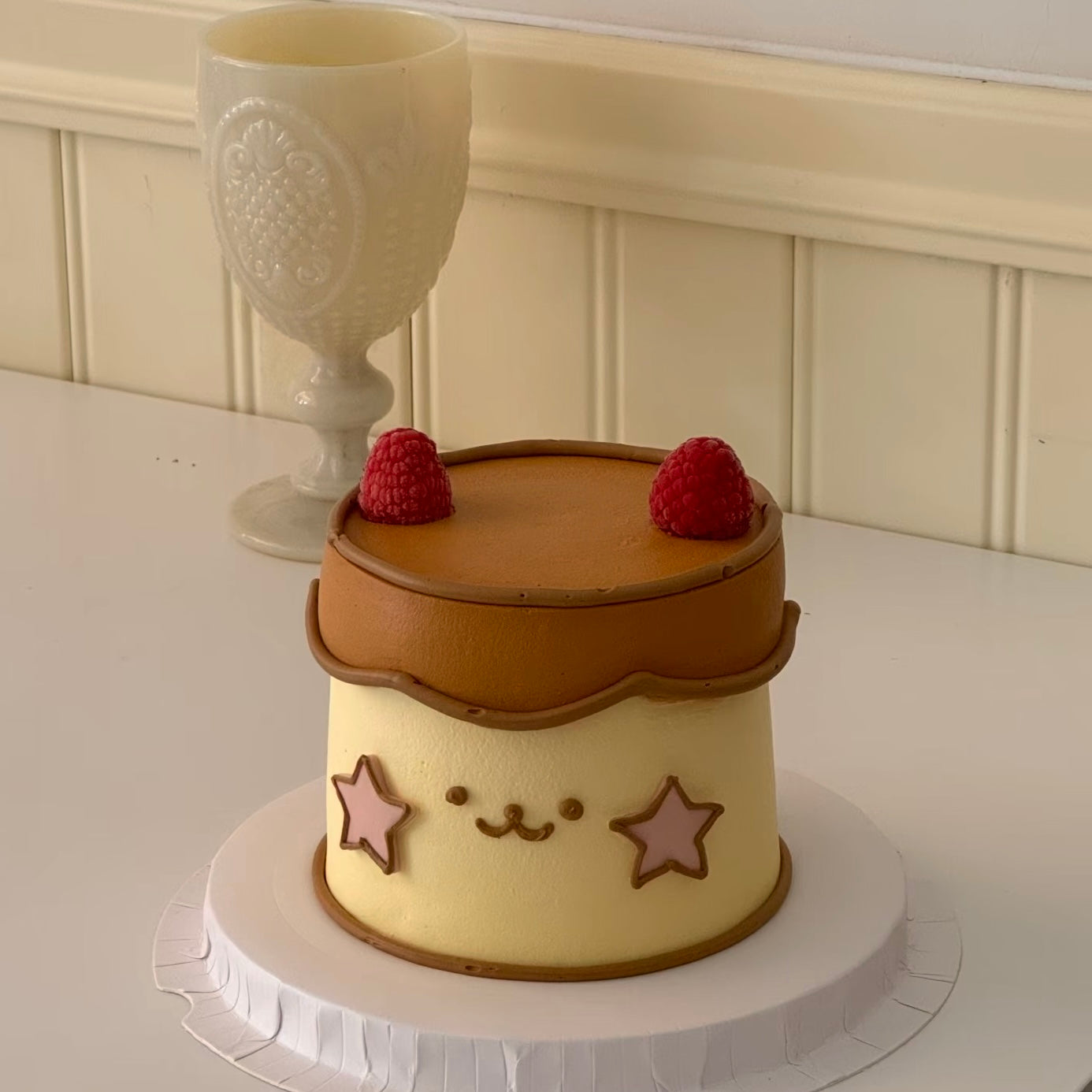 Pudding Dog Cake