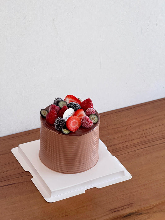 Chocolate strawberry Bliss Cake
