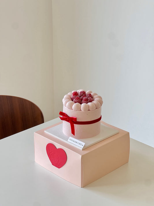 Raspberry Pistachio Cake